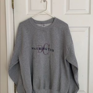 Men’s vintage D.C. crewneck